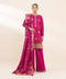 2 Piece - Embroidered Zari Khaddar Suit